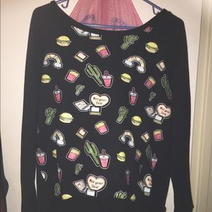 Kinda cropped sweatshirt